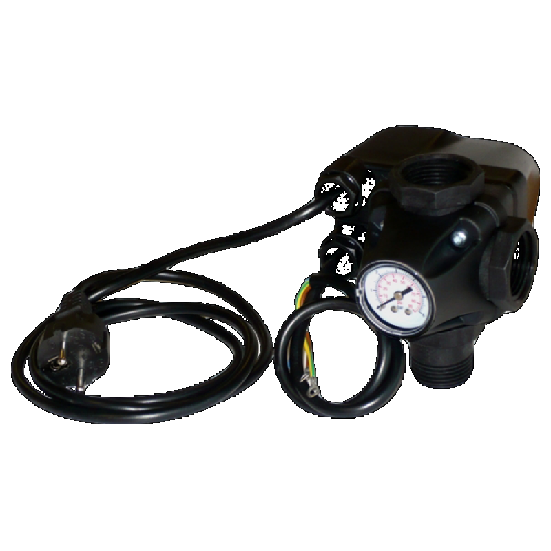 Belumi tlakový spínač PM/5 1,4-2,8 bar s manometrom, spojovacou armatúrou a káblom
