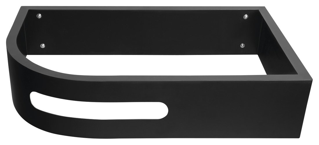 Pulse BM752-CL konzola s držiakom uterákov, ľavá, čierna mat