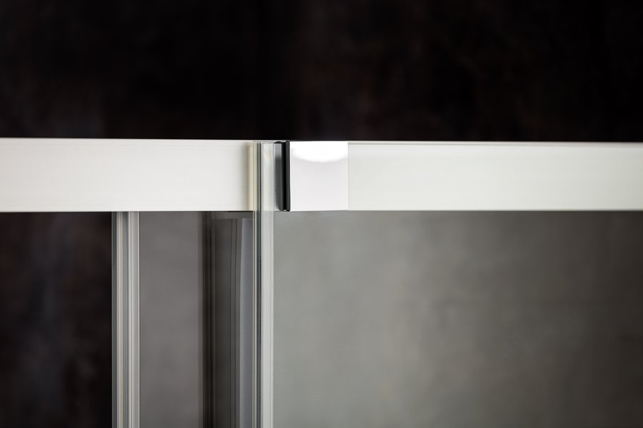 Ravak Matrix sprchové dvere MSD2-100 L biele / transparent