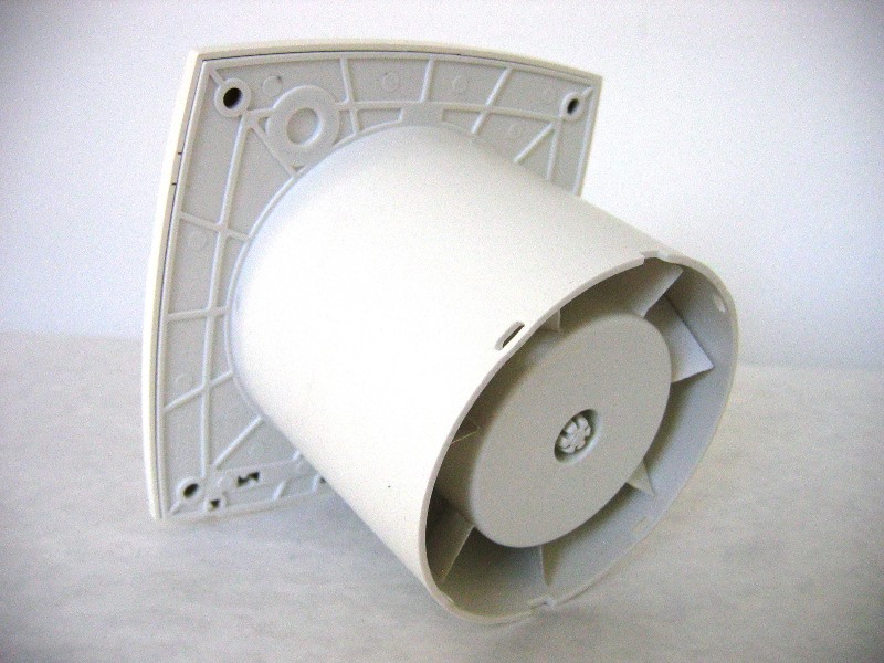 Cata ventilátor B-10 PLUS Hygro, Biely, Axiálny, 00981400
