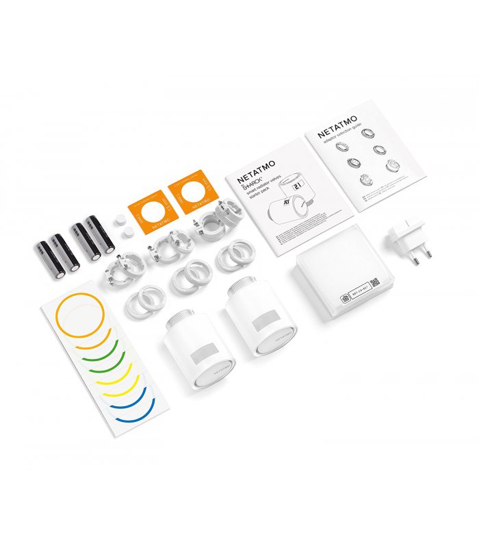 Netatmo Smart Radiator Valves Starter Pack (NVP-EN)