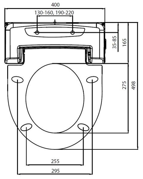 Blooming NB-R770D elektronický bidet s dialkovým ovládaním