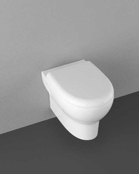 Absolute 10AB02002 závesná WC misa, Rimless, 50x35 cm, biela
