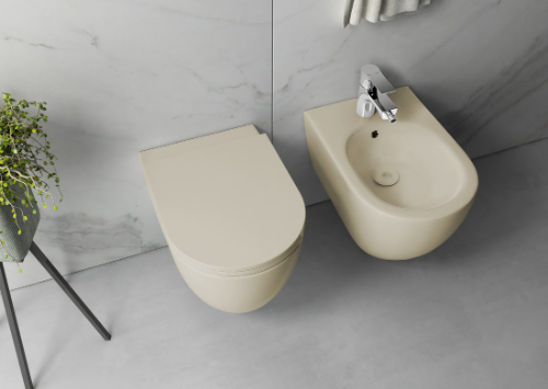 Infinity 10NF41001-2K bidet závesný 36,5x53cm, Ivory