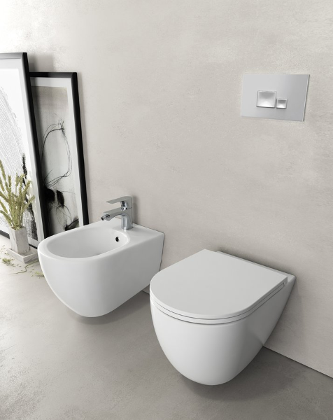 Infinity 10NF41001 bidet závesný 36,5x53cm, biely