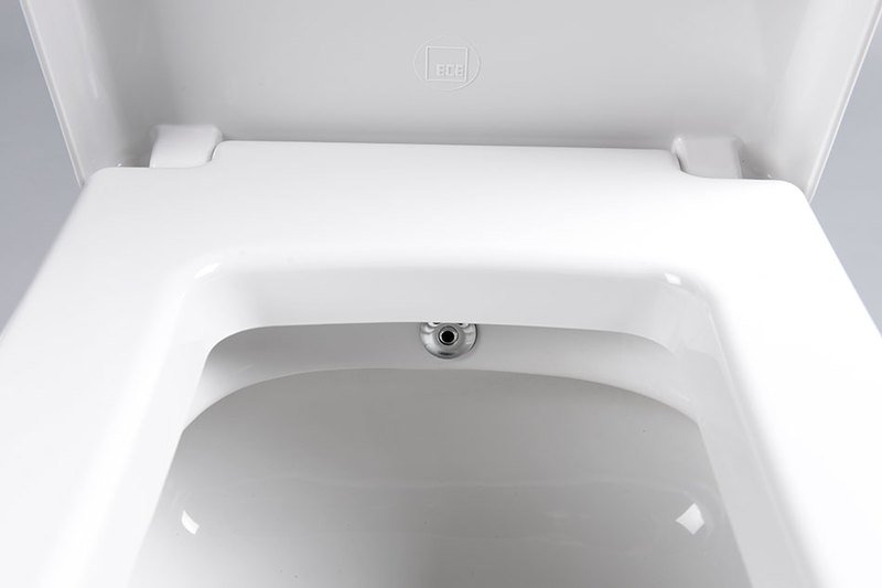 Isvea Purity 10PL02007-DL WC závesné 35x55,5cm s bidetovou sprškou