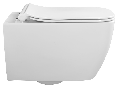 Vea 10VA02001 závesná WC misa, Rimless, 34,5x52cm, biela