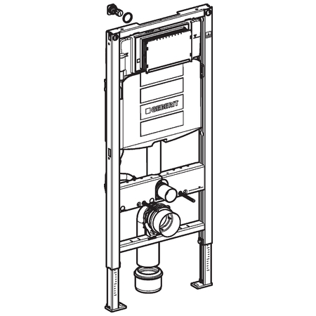 Geberit Duofix pre závesné WC 111.925.00.5 (111.300.00.5)