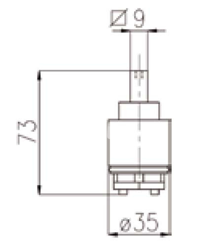 Kartuša FA 1140 35 mm dlhá