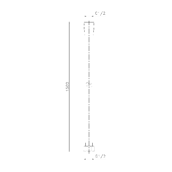 Softflex 1208-19 plastová sprchová hadica, hladká, 150cm, zlatá matná