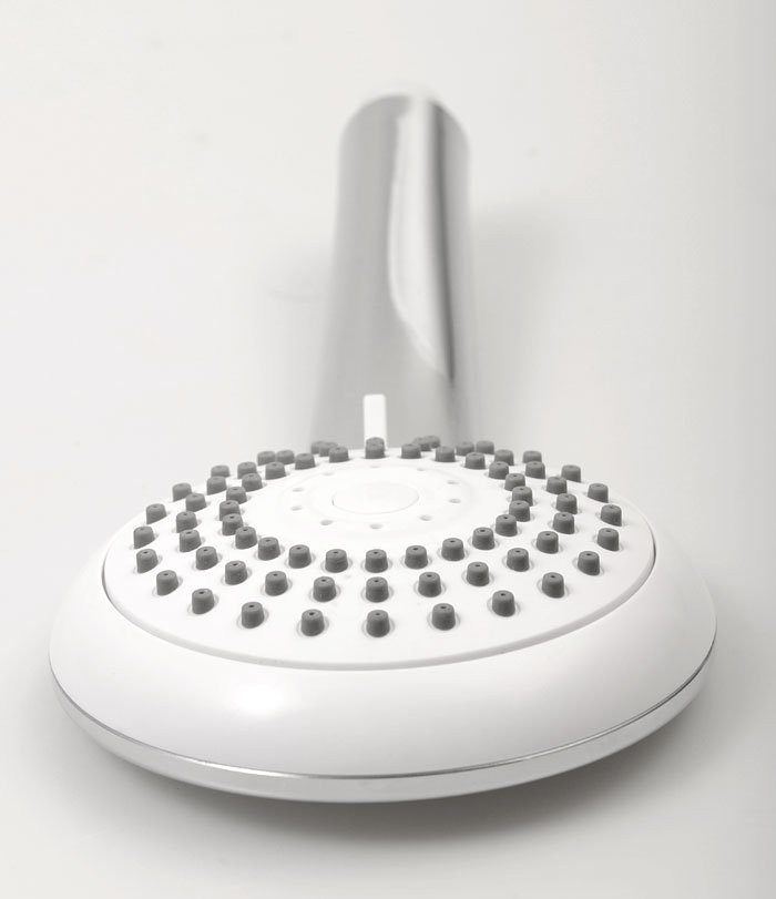 Sapho SK315 ručná masážna sprcha, 3-polohová, systém AIRmix, ABS/biela/chróm