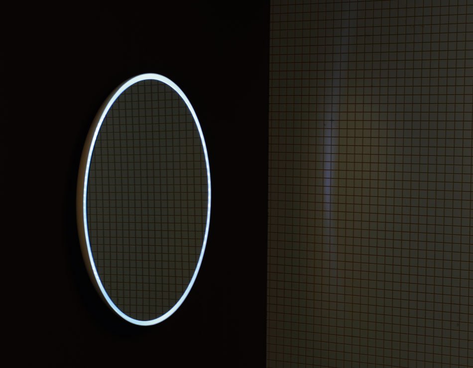 Float 22574 zrkadlo s LED osvetlením, priemer 74 cm
