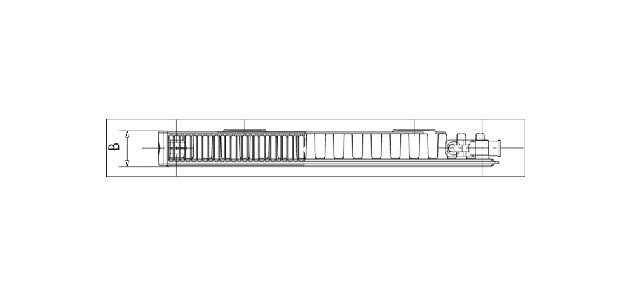 Korado radiátor Radik 11 VKP 300x0500