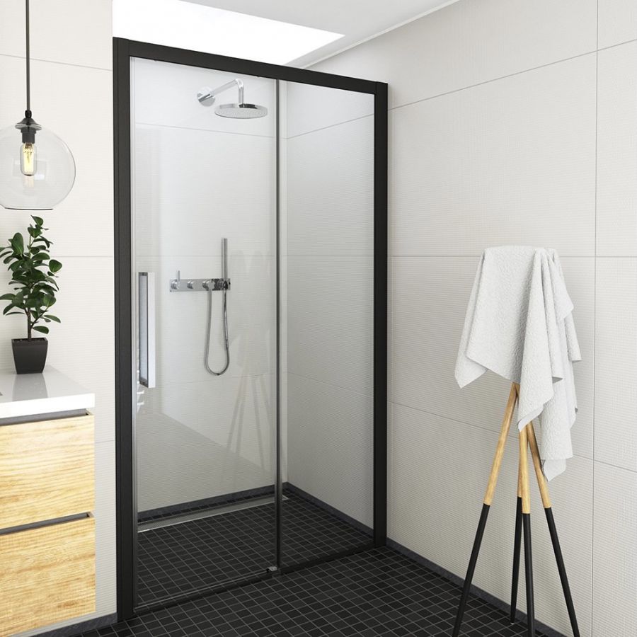 Roltechnik Exclusive line sprchové dvere ECD2P 1200 brillant/transparent