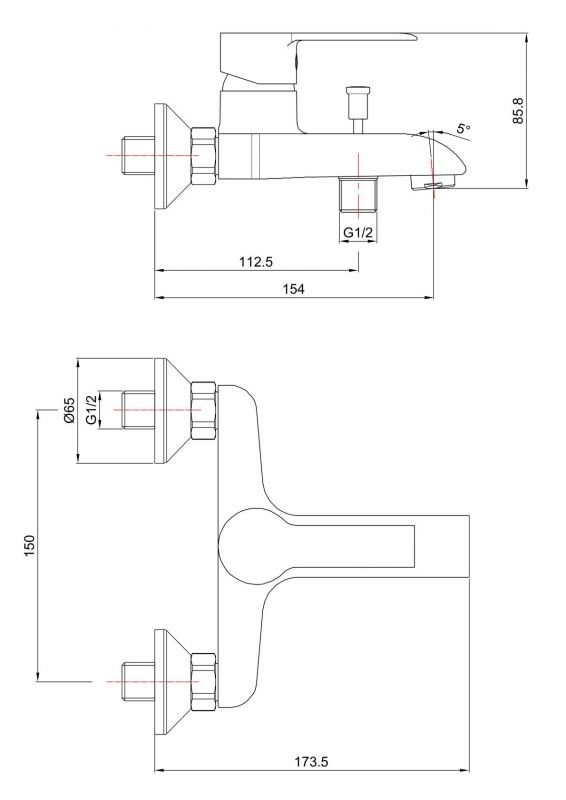 Ventura VNRWC 3130 batéria sprchová