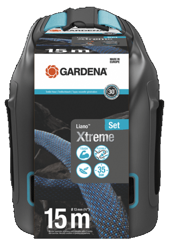 Gardena 18468-20 textilná hadica Liano Xtreme 15 m - sada