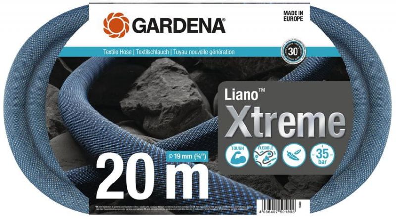 Gardena 18480-20 textilná hadica Liano Xtreme 19 mm (3/4