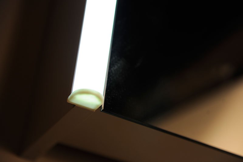 Alix AL165 galérka s LED osvetlením 100x74,5x15 cm, bezdotykový senzor