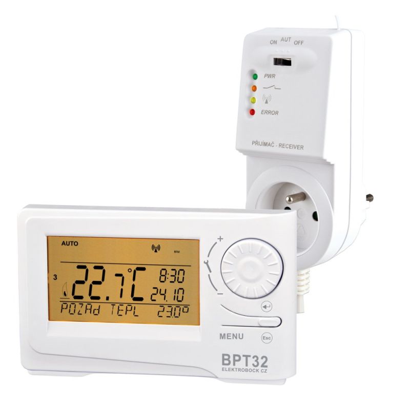 Elektrobock BT32 bezdrôtový termostat