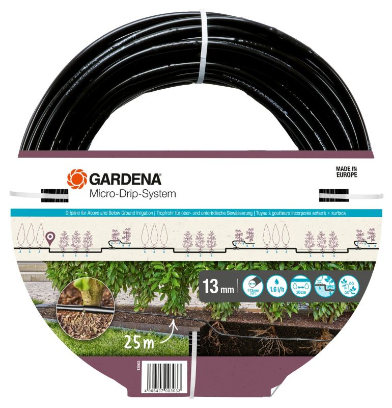 Gardena 13503-20 kvapkacia hadica pre kríky a živé ploty 25 m