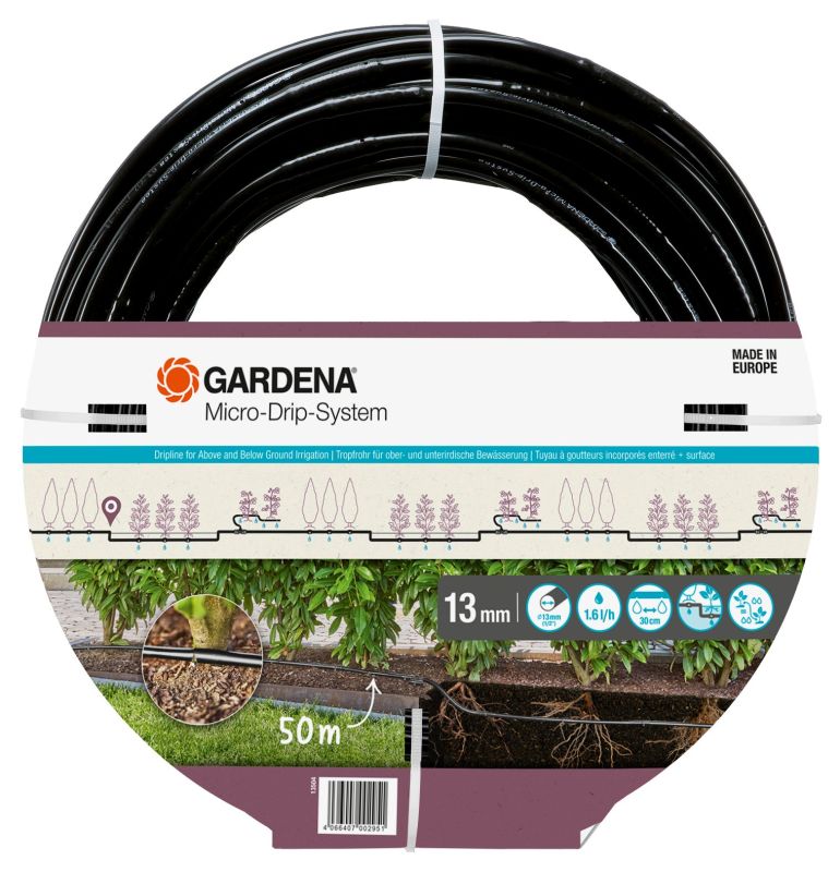 Gardena 13504-20 kvapkacia hadica pre kríky a živé ploty 50 m