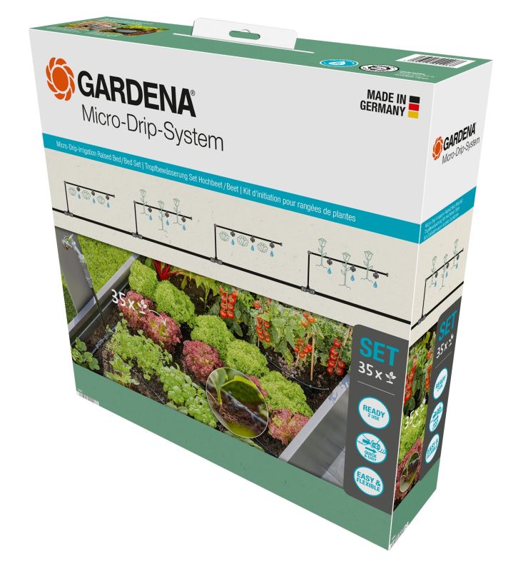 Gardena 13455-20 štartovacia súprava pre vyvýšené záhony (35 rastlín)