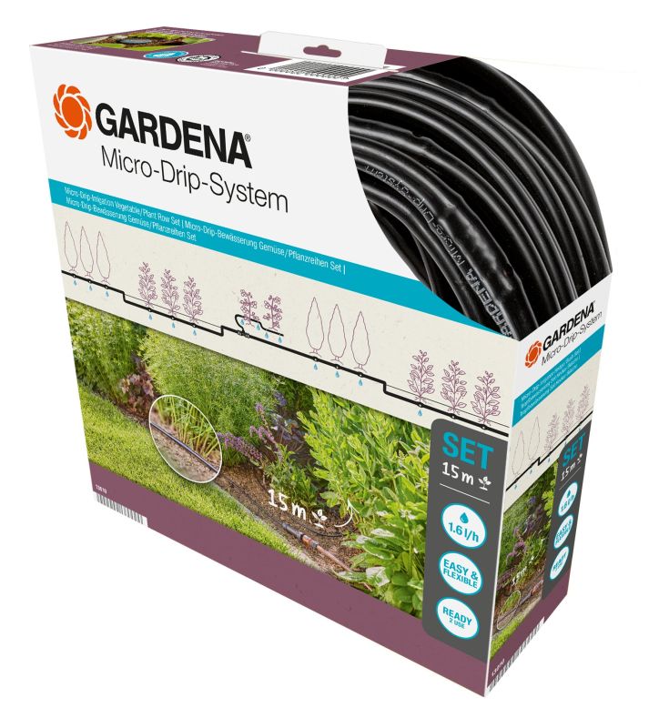 Gardena 13010-20 Štartovacia súprava pre rastliny v riadkoch S