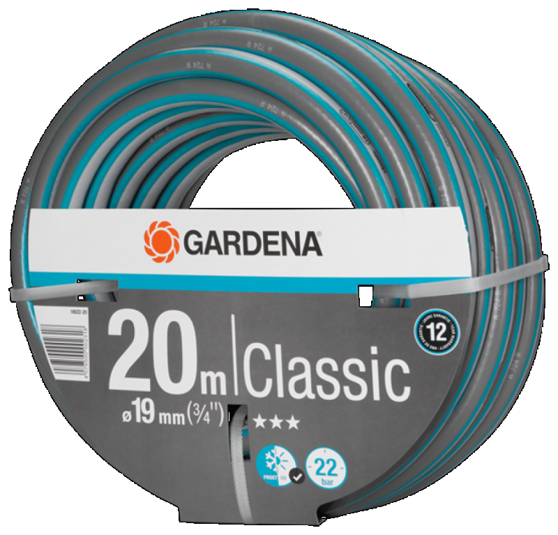 Gardena 18022-20 Hadica Classic 19 mm (3/4") 20m