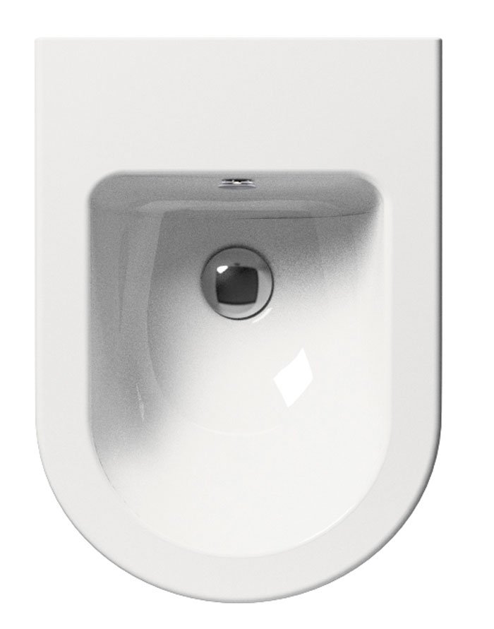 Pura 8864111 bidet závesný 50x36 cm, ExtraGlaze