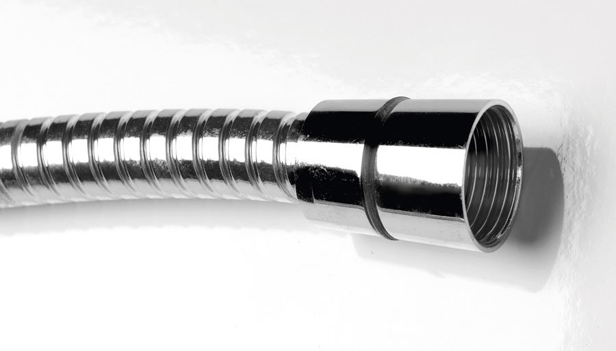 Sapho FLE18 SET sprchová hadica k batérii na okraj vane, F1/2'- F1/2', 275 cm, chróm