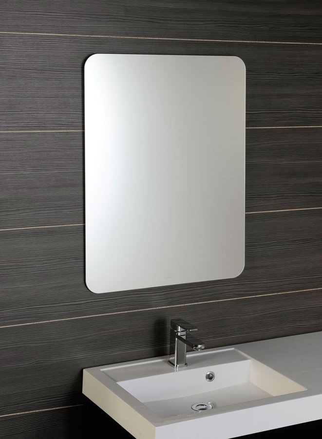 Ishape AG457 zrkadlo 50x70 cm, zaoblené rohy, bez uchytenia