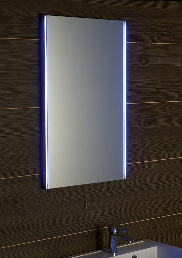 Tolosa NL635 zrkadlo s LED osvetlením 60x80 cm, chróm