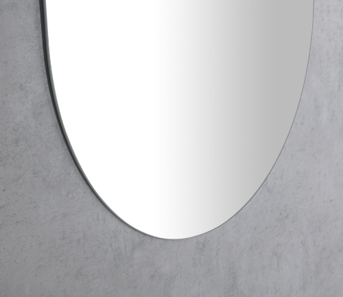 Aqualine 22504 zrkadlo 50x85cm, ovál, bez uchytenia