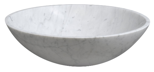 Blok 2401-42 kamenné umývadlo 42x14 cm, biela carrara