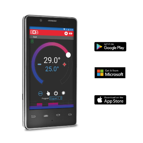 Elektrobock BT52 WiFi bezdrôtový OpenTherm termostat s WiFi modulom