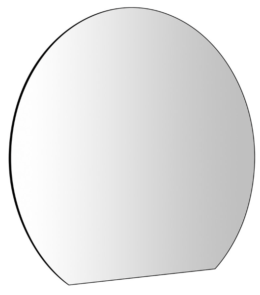 Dara Cut Led 30562CI podsvietené zrkadlo 20W, 100x90 cm, vykurovacia fólia