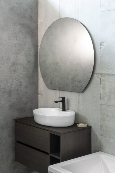 Dara Cut Led 30562CI podsvietené zrkadlo 20W, 100x90 cm, vykurovacia fólia