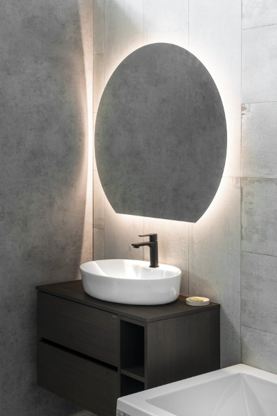 Dara Cut Led 30562CI podsvietené zrkadlo 20W, 100x90 cm, vykurovacia fólia