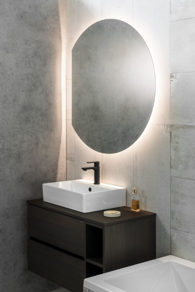 Dara Cut Led 30562CI podsvietené zrkadlo 20W, 100x90 cm, vykurovacia fólia