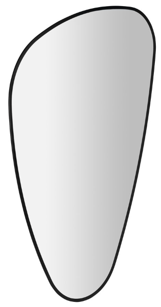 Elena Led 30574CI podsvietené zrkadlo 20W, 68x96cm, čierne matné