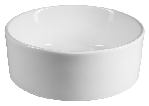 Aqualine 40150 keramické umývadlo na dosku, priemer 40cm, biele
