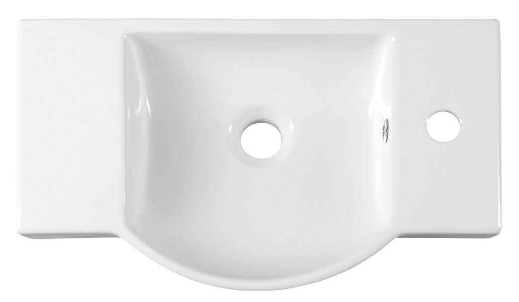 Litos 4077 keramické umývadlo 55x32 cm, biele