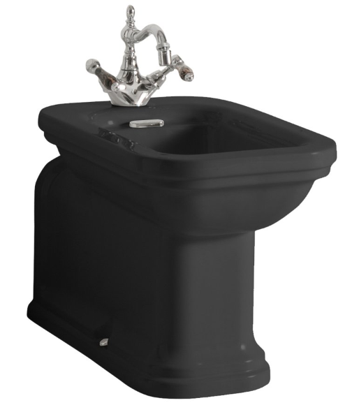 Waldorf 4120K7 bidet 37x65cm, čierny matný