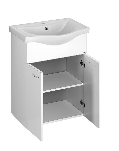 Keramia Fresh 50057 umývadlová skrinka 51,1x74x34 cm, biela