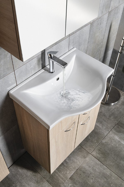 Keramia Fresh 50066 umývadlová skrinka, 60,6x74x34 cm, dub platin