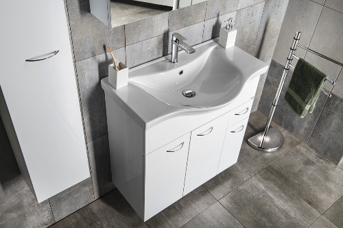 Keramia Fresh 50082A umývadlová skrinka 74,5x74x34,7 cm, biela