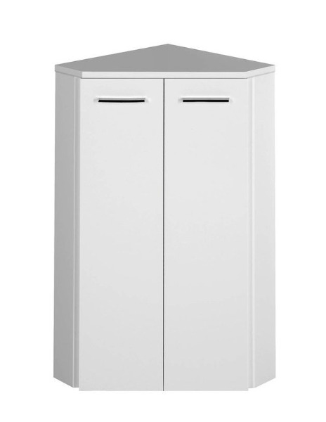 Zoja 50321 skrinka rohová 35x78x35 cm, biela