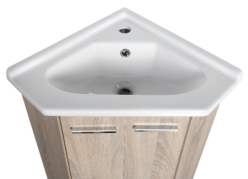 Zoja 50344 umývadlová skrinka 39x74x39 cm, dub platin