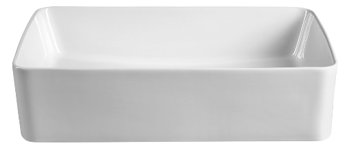 Aqualine 54331 keramické umývadlo na dosku, 54x33cm, biele