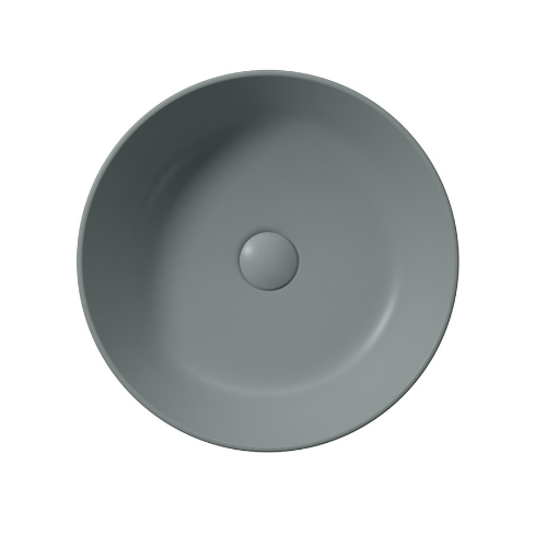 Kube X 942604 umývadlo na dosku, priemer 40 cm, agave mat